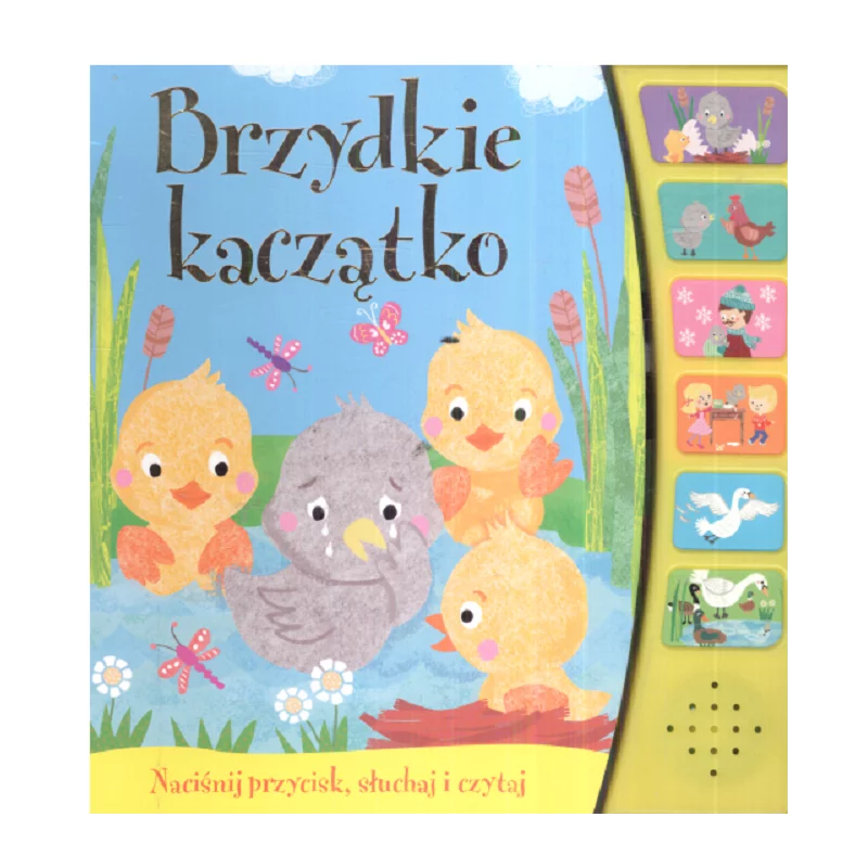 BRZYDKIE KACZĄTKO KSIĄŻĘCZKA DŹWIĘKOWA - Olesiejuk