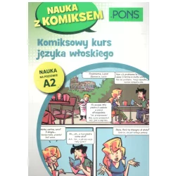 KOMIKSOWY KURS WŁOSKIEGO A2 - Pons