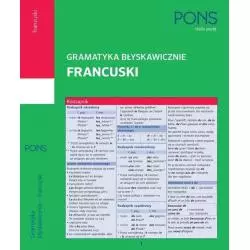 BŁYSKAWICZNIE GRAMATYKA FRANCUSKA - Pons