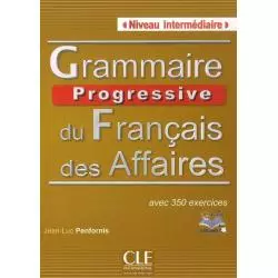 GRAMMAIRE PROGRESSIVE DU FRANCAIS AFFAIRE PODRĘCZNIK + CD - Cle International