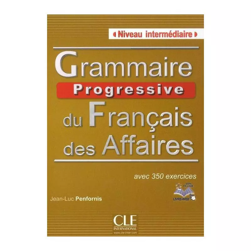 GRAMMAIRE PROGRESSIVE DU FRANCAIS AFFAIRE PODRĘCZNIK + CD - Cle International