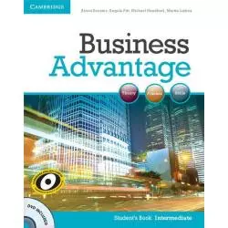 BUSINESS ADVANTAGE INTERMEDIATE PODRĘCZNIK + DVD Almut Koester, Angela Pitt, Michael Handford - Cambridge University Press