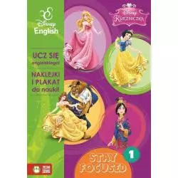 DISNEY KSIĘŻNICZKA UCZ SIĘ ANGIELSKIEGO! 4+ - Zielona Sowa