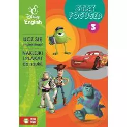 DISNEY ENGLISH UCZ SIĘ ANGIELSKIEGO! STAY FOCUSED 3 - Zielona Sowa
