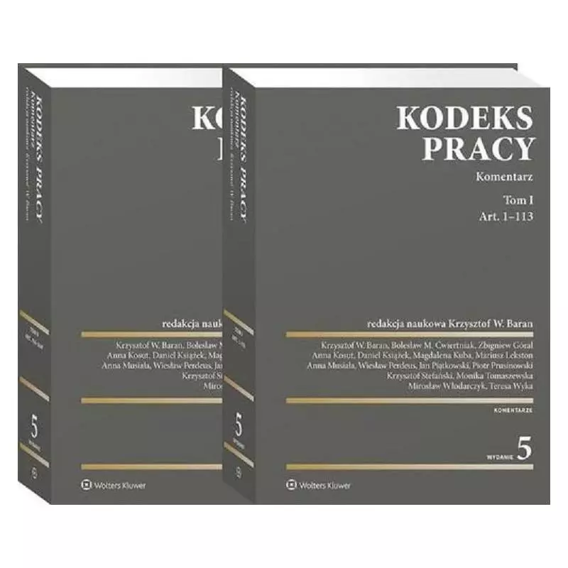 KODEKS PRACY Krzysztof W. Baran - Wolters Kluwer