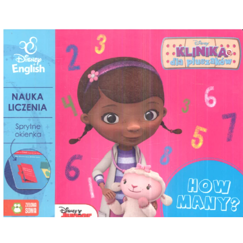 SPRYTNE OKIENKA HOW MANY? DISNEY ENGLISH - Zielona Sowa