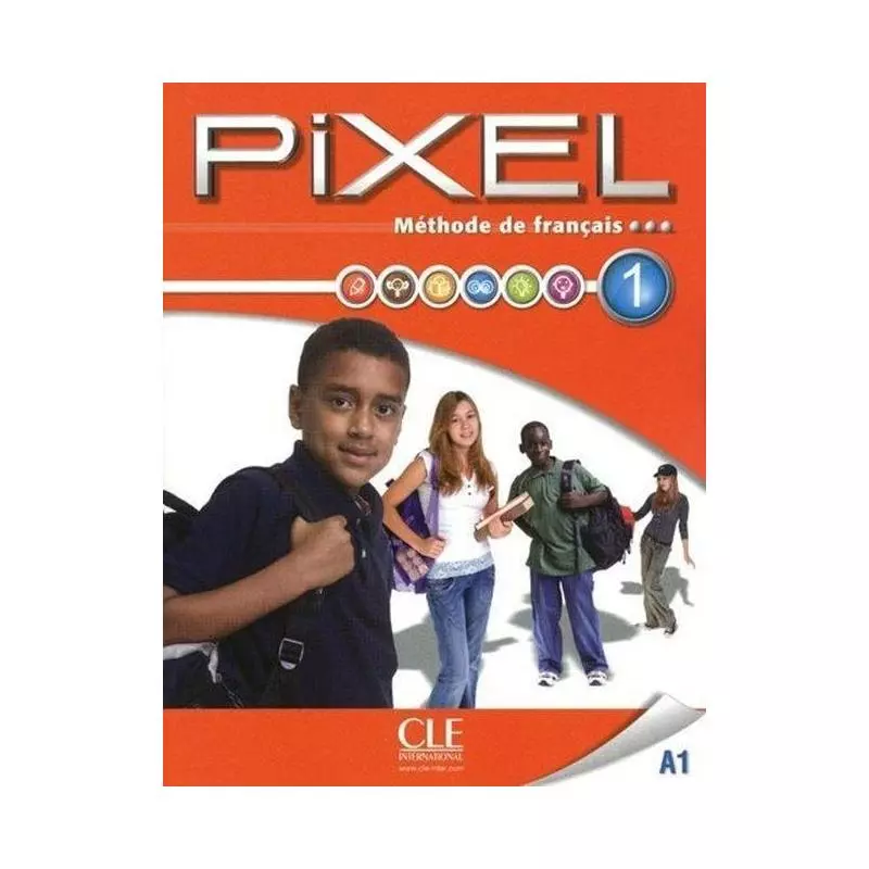 PIXEL 1 A1 PODRĘCZNIK + DVD Catherine Favret - Cle International