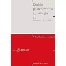 KODEKS POSTĘPOWANIA CYWILNEGO 1 Sławomir Cieślak - C.H.Beck