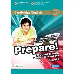 CAMBRIDGE ENGLISH PREPARE! 3 STUDENTS BOOK Joanna Kosta, Melanie Williams - Cambridge University Press