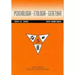 PSYCHOLOGIA ETOLOGIA GENETYKA - Scholar