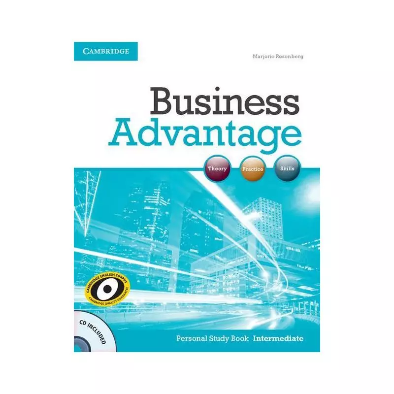 BUSINESS ADVANTAGE INTERMEDIATE PERSONAL STUDY BOOK + CD Marjorie Rosenberg - Cambridge University Press