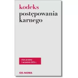 KODEKS POSTĘPOWANIA KARNEGO - od.nowa