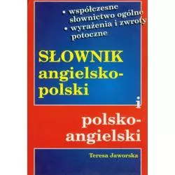 SŁOWNIK ANGIELSKO-POLSKI, POLSKO-ANGIELSKI Teresa Jaworska - Wydawnictwo Naukowo - Techniczne
