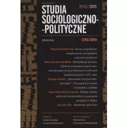 STUDIA SOCJOLOGICZNO-POLITYCZNE 1(03)/2015 - Wydawnictwa Uniwersytetu Warszawskiego