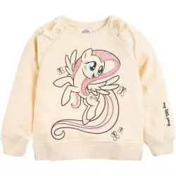 BLUZKA DZIEWCZĘCA Z DŁUGIM RĘKAWEM BEŻOWA MY LITTLE PONY 104 CM COOL CLUB - Cool Club