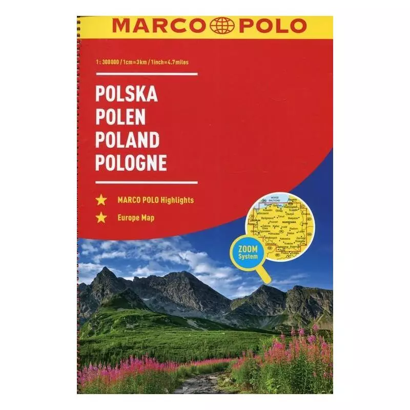 POLSKA ATLAS 1:300 000 - MARCO POLO
