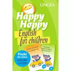 HAPPY HOPPY ENGLISH FOR CHILDREN FISZKI DLA DZIECI KOLORY I LICZBY - Lingea