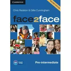 FACE2FACE PRE-INTERMEDIATE CLASS AUDIO 3CD Chris Redston, Gillie Cunning - Cambridge University Press