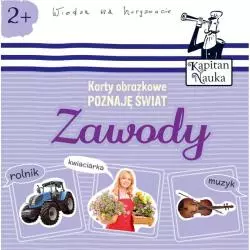 ZAWODY KARTY OBRAZKOWE POZNAJĘ ŚWIAT KAPITAN NAUKA 2+ - Edgard