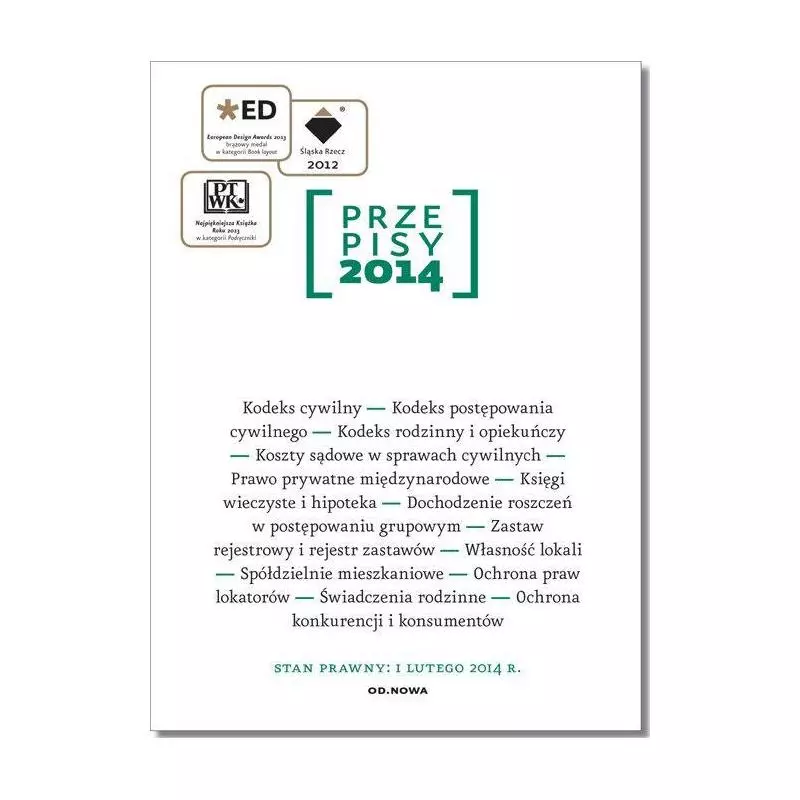 PRZEPISY 2014 ZBIÓR CYWILNY - od.nowa