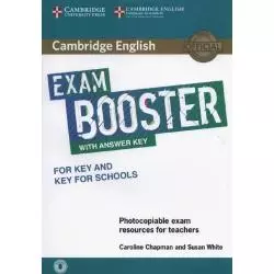 EXAM BOOSTER WITH ANSWER KEY Caroline Chapman, Susan White - Cambridge University Press