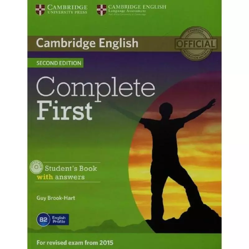 COMPLETE FIRST STUDENTS BOOK WITH ANSWERS + CD-ROM Guy Brook - Hart - Cambridge University Press