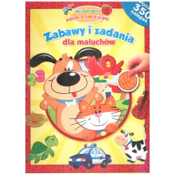 ZABAWY I ZADANIA DLA MALUCHÓW MÓJ PIERWSZY ALBUM Z NAKLEJKAMI Emma Fucci - Olesiejuk