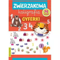 CYFERKI ZWIERZACZKOWA KALIGRAFIA - Books and Fun