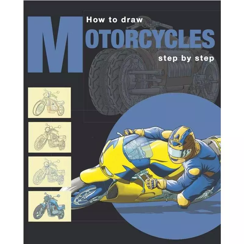 HOW TO DRAW MOTORCYCLES - Konemann