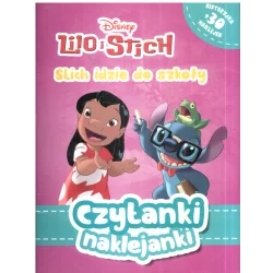 DISNEY CZYTANKI NAKLEJANKI STICH IDZIE DO SZKOŁY - Olesiejuk