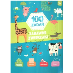 100 ZADAŃ ZABAWNE ZWIERZAKI 3+ - Olesiejuk