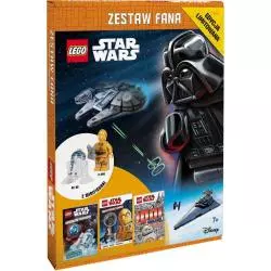 LEGO STAR WARS ZESTAW FANA 3 KSIĄŻKI + 2 FIGURKI - Ameet