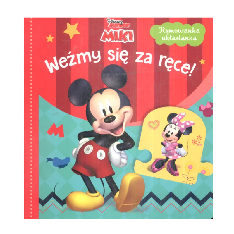 WEŹ MIKI WEŹMY SIĘ ZA RĘCE! RYMOWANKA UKŁADANKA 1+ - Olesiejuk