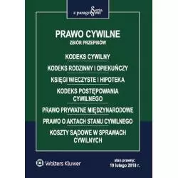 PRAWO CYWILNE ZBIÓR PRZEPISÓW - Wolters Kluwer