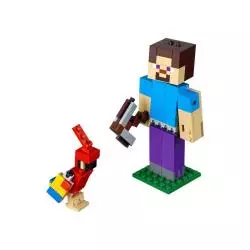 STEVE Z PAPUGĄ BIGFIG LEGO MINECRAFT 21148 - Lego