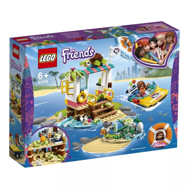 NA RATUNEK ŻÓŁWIOM LEGO FRIENDS 41376 - Lego