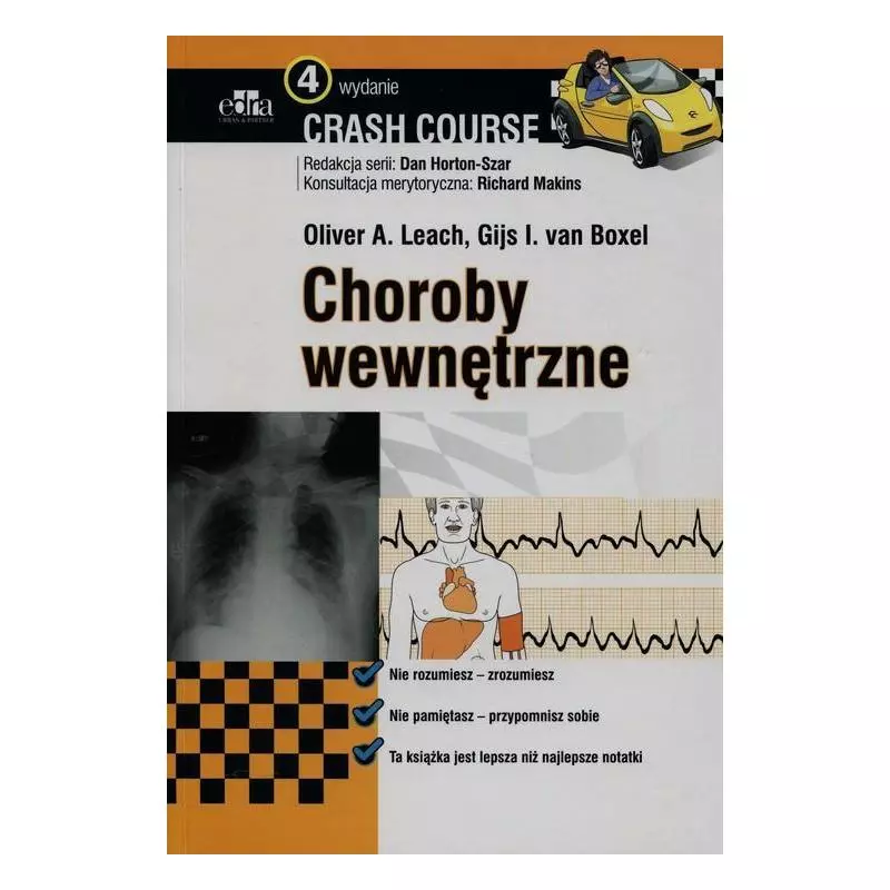 CRASH COURSE CHOROBY WEWNĘTRZNE Oliver A. Leach, Gijs I. van Boxel - Edra Urban & Partner