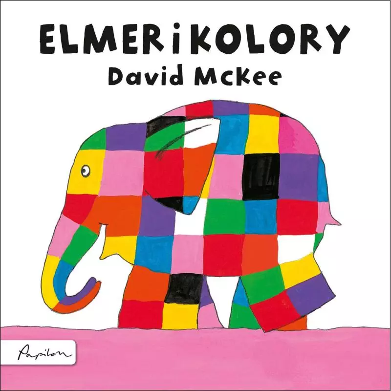 ELMER I KOLORY David McKee - Papilon