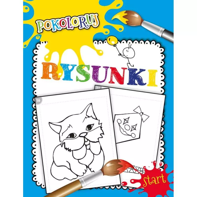 POKOLORUJ RYSUNKI - Olesiejuk