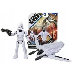 FIGURKA CLONE TROOPER + POJAZD STAR WARS DISNEY 4+ - Hasbro