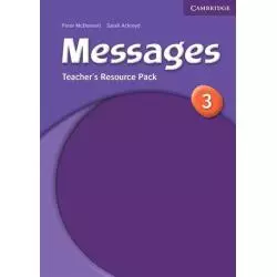 MESSAGES 3 TEACHERS RESOURCE PACK - Cambridge University Press
