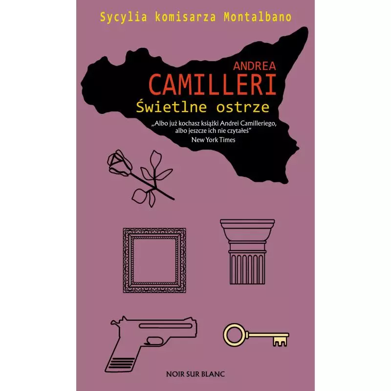 ŚWIETLNE OSTRZE Andrea Camilleri - Noir Sur Blanc
