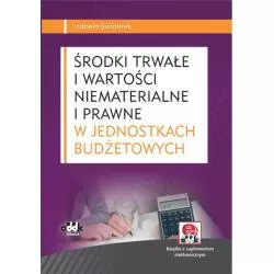 ŚRODKI TRWAŁE I WARTOŚCI NIEMATERIALNE I PRYWATNE W JEDNOSTKACH BUDŻETOWYCH Izabela Świderek - ODDK