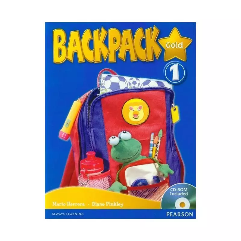 BACKPACK GOLD 1 + CD Mario Herrera, Diane Pinkley - Pearson