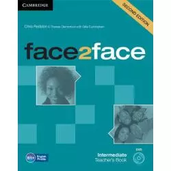 FACE2FACE INTERMEDIATE TEACHERS BOOK + DVD Chris Redston - Cambridge University Press
