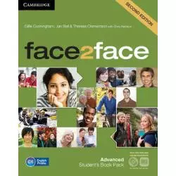 FACE2FACE ADVANCED STUDENTS BOOK WITH DVD-ROM AND ONLINE WORKBOOK PACK - Cambridge University Press