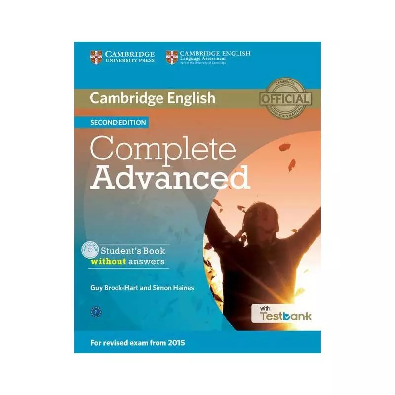 COMPLETE ADVANCED STUDENTS BOOK WITHOUT ANSWERS + TESTBANK + CD - Cambridge University Press