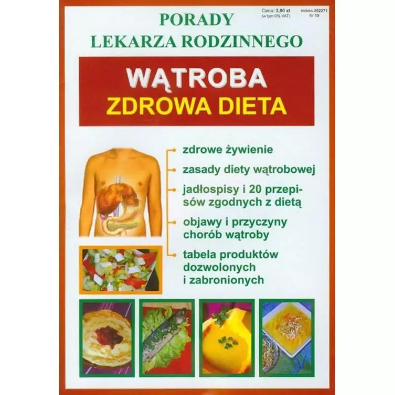 WĄTROBA ZDROWA DIETA PORADY LEKARZA RODZINNEGO - Literat