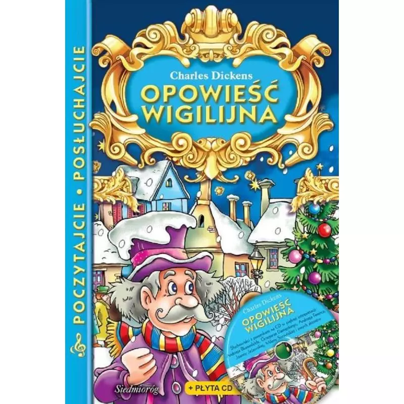 OPOWIEŚĆ WIGILIJNA. POCZYTAJCIE, POSŁUCHAJCIE + CD - Siedmioróg