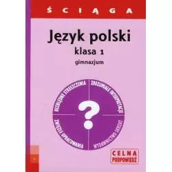 JĘZYK POLSKI 1 ŚCIĄGA - Skrzat